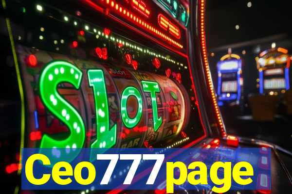 Ceo777page