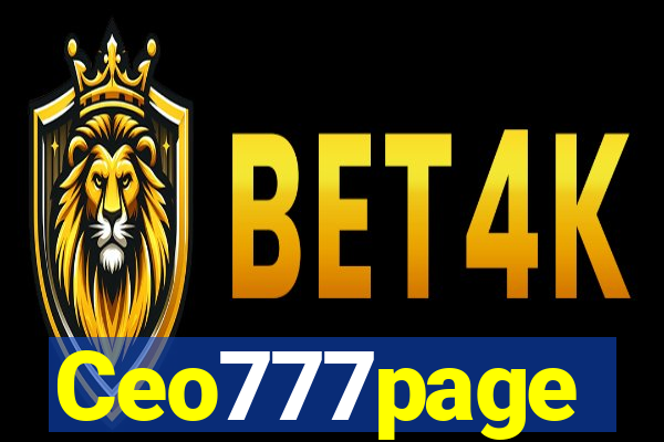 Ceo777page