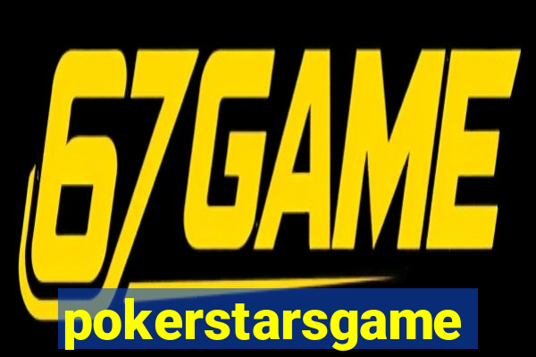 pokerstarsgame