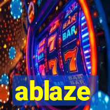 ablaze